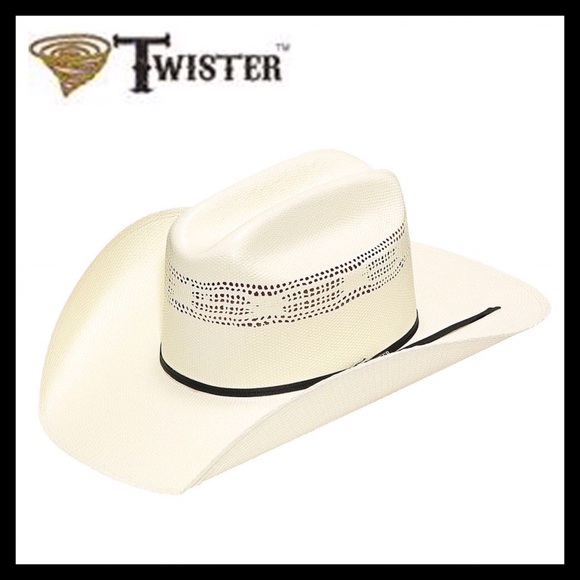 Twister Bangora Coahuila Crown Hat Ivory T71800 - Picture 2 of 2